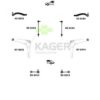 KAGER 80-1323 Wheel Suspension